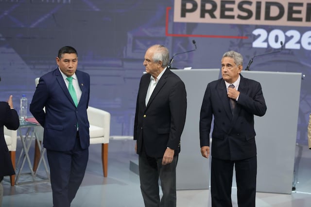El lado B del quinto día de debate presidencial 2026 (Fotos: GEC)