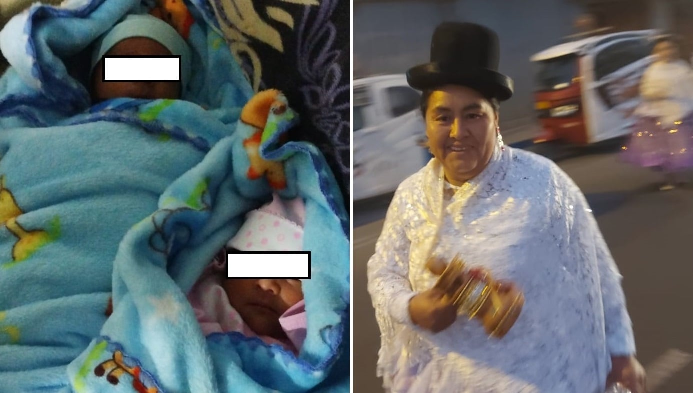 Los dos infantes ya están en su casa del distrito Albarracín y necesitarán ayuda para desarrollarse, en tanto los familiares de Verónica Mamani alistan un plantón para mañana a partir de las 8 horas en la puerta del hospital Unanue