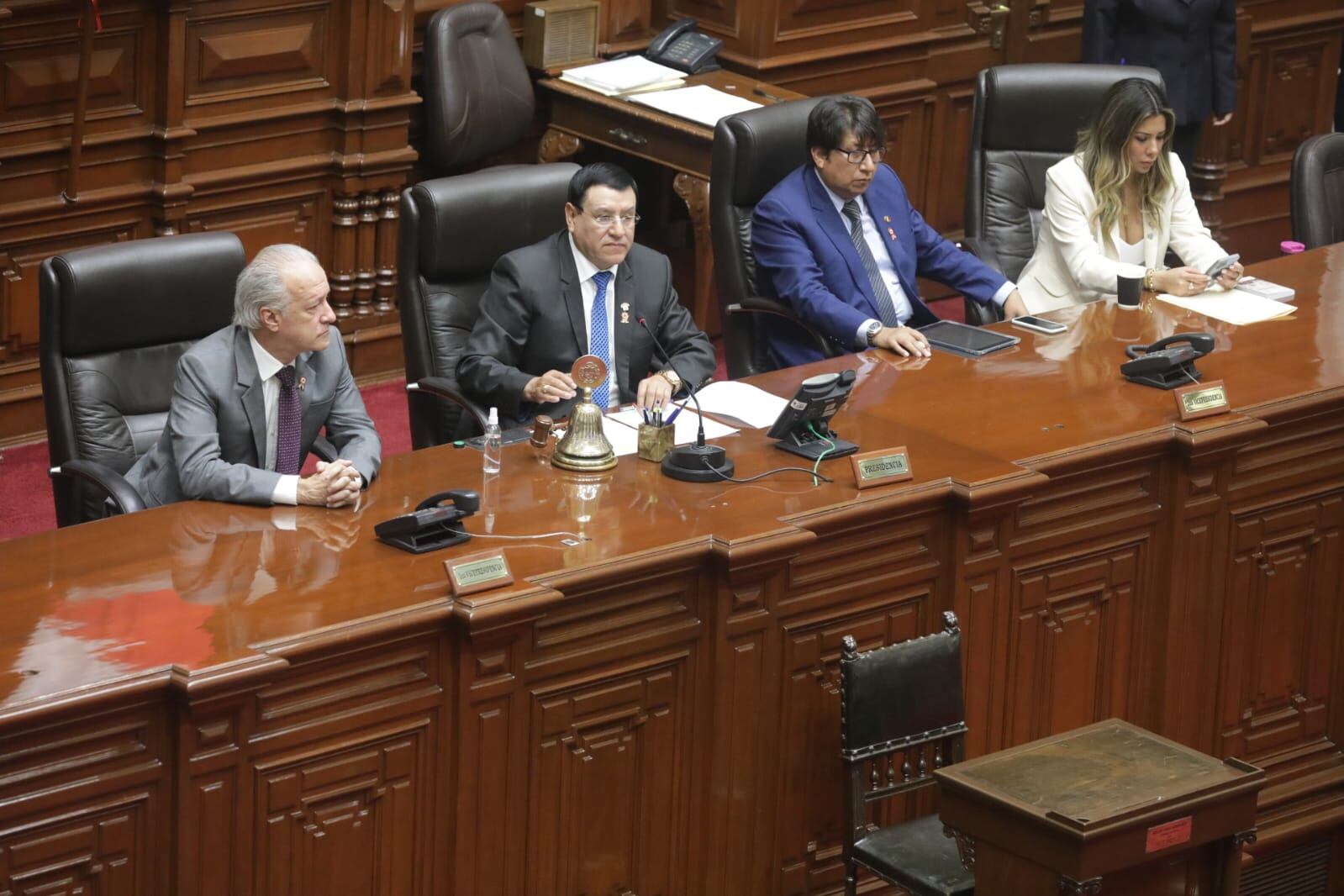 Nueva Mesa Directiva del Congreso. (Foto: Congreso)