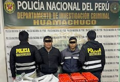La Libertad: Detienen a dos personas con 300 cartuchos de dinamita