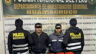 La Libertad: Detienen a dos personas con 300 cartuchos de dinamita