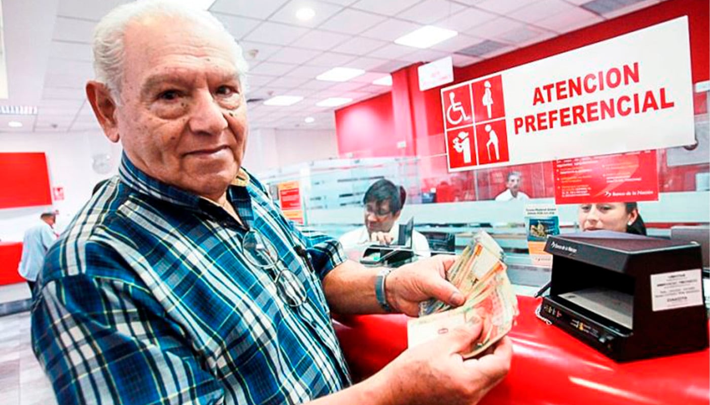 Más de 769 mil pensionistas en todo el país recibirán su abono en bancos, cajeros y agentes autorizados. (Foto: El Peruano)