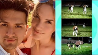 Cassandra Sánchez y Deyvis Orosco envían imágenes para demostrar que sus mascotas no la pasan mal (VIDEO)