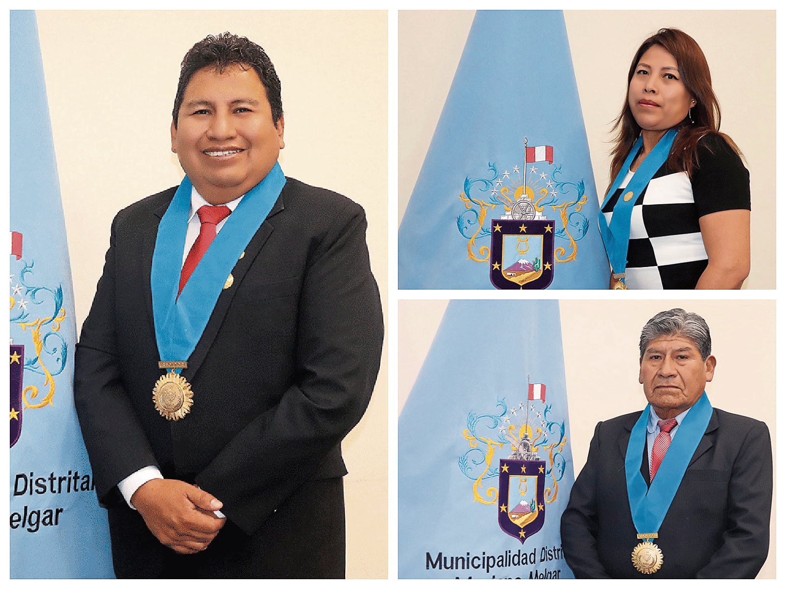 Candidatos también llevan a funcionario de la municipalidad de Mariano Melgar. Foto: Composición GEC.