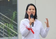 Keiko Fujimori: “Lo más importante es la decisión política” para combatir el crimen organizado