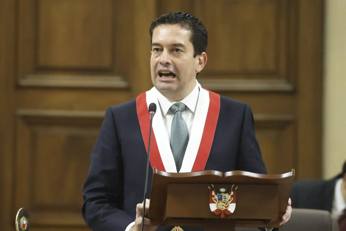El presidente de la Cámara de Senadores informó que se corregirá la palabra “Senado” por “Congreso” en el documento referido a la delegación de facultades legislativas. (Foto: Andina)