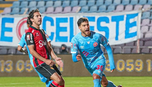 Beto Da Silva anotó el único gol en el partido. Foto: D. Garcilaso.
