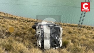 Morococha: Mujer sale disparada de combi que manejaba su esposo y muere