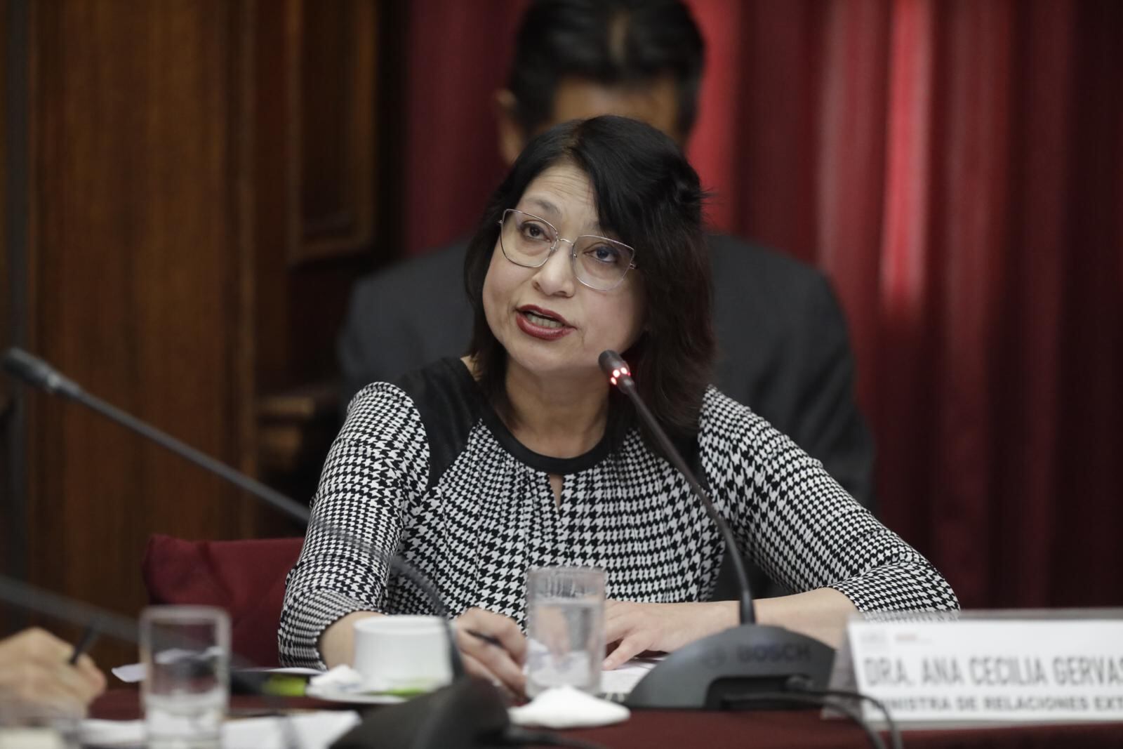 Canciller Ana Cecilia Gervasi. (Foto: Archivo GEC)