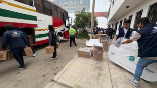 Ica: ONPE trasladó material electoral hacia locales de votación para la segunda vuelta presidencial