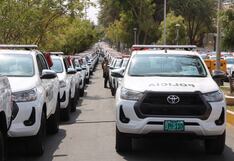 Piura: Camionetas serán destinadas a zonas con más altos índices delictivos