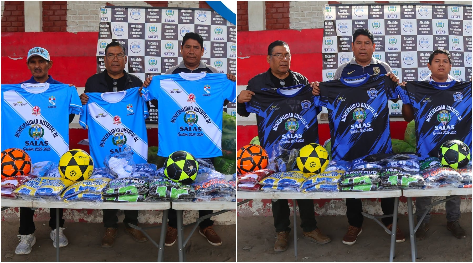 Ica: entregan uniformes deportivos para dar inicio al campeonato de Segunda División Salas 2026