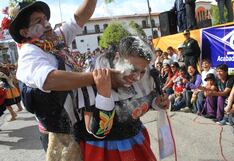 Huancayo: Prohíben ingesta de licor y uso de agua en Ño Carnavalón