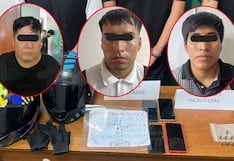 Banda de marcas cae cuando iban a perpetrar un nuevo asalto en Trujillo