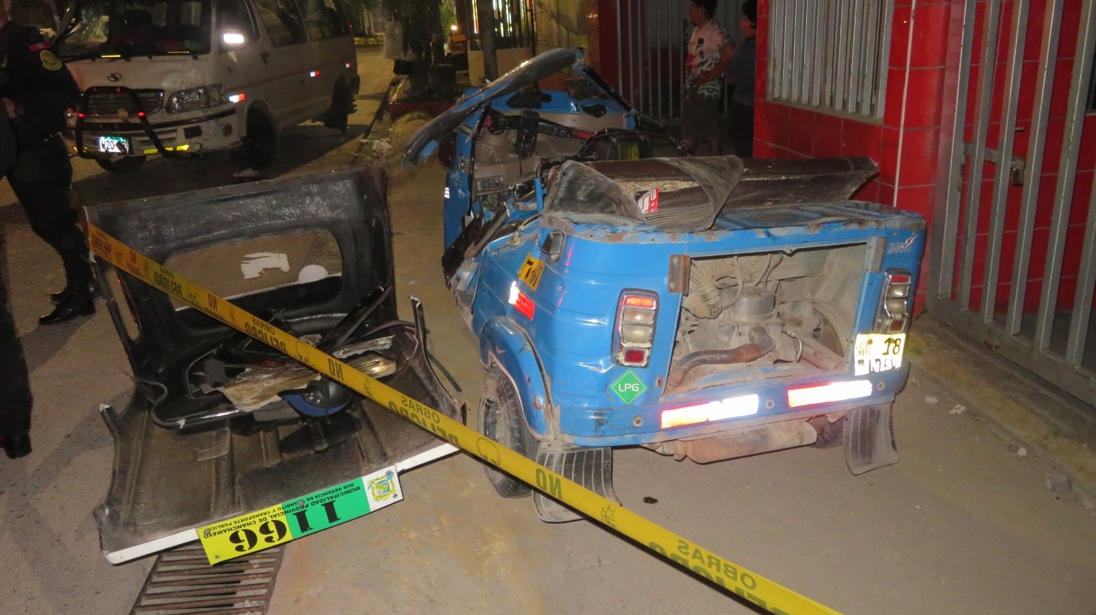 Chanchamayo: triple choque deja cuatro heridos en La Merced