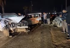 Tacna: Conductor ocasiona choque de cinco vehículos en fiesta por Cruz de Huaylillas