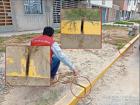 La Libertad: Observan obra vial de S/ 13 millones en Huanchaco