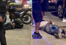 Capturan a dos sujetos tras robo de celular y choque en Los Olivos