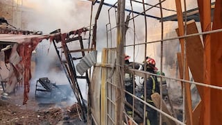 Se incendia carpintería clandestina en Trujillo 