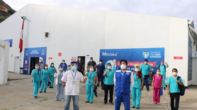 22 profesionales de la salud se suman a la lucha contra la COVID-19 en Huánuco