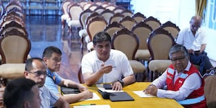 Se van a construir diques definitivos, entre ellos junto a la bocatoma Santa Lucía y el puente Santa Rosa, para reforzar su seguridad.