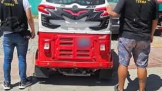 Huánuco: policía recupera mototaxi con requisitoria vigente por hurto