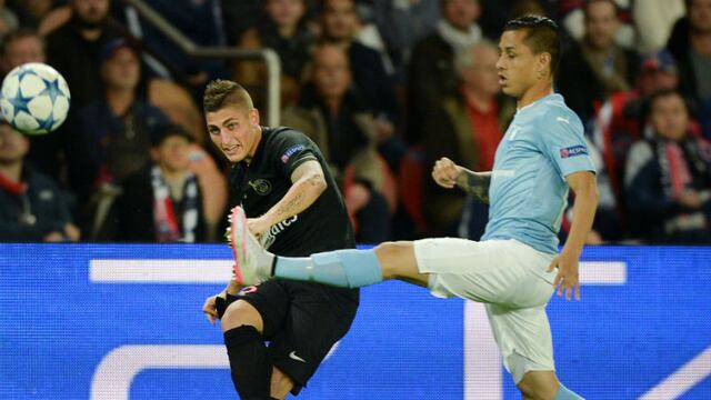 Malmö de Yoshimar Yotún cayó 2-0 ante el PSG por la Champions League