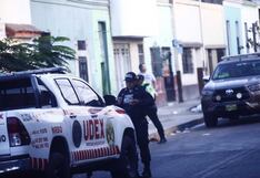 Cercado de Lima: Dejan explosivo frente a la sede de la Dirincri de la avenida España