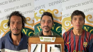 Trujillo: Desarticulan presunta banda de extorsionadores denominada “Los Cachacos del Choncho”