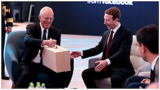 Mark Zuckerberg: este fue el emotivo regalo que le hizo PPK (FOTOS)
