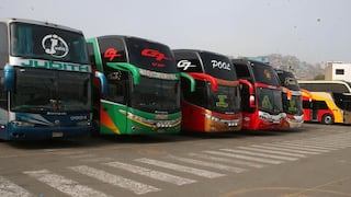 Sutran reporta que más de 1.6 millones de pasajeros usaron transporte terrestre por Navidad