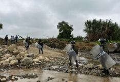 Liberan áreas invadidas en zona de obras de quebradas de Trujillo
