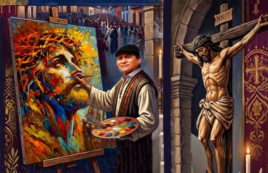 Una muestra colectiva en el marco de la celebración de Semana Santa.