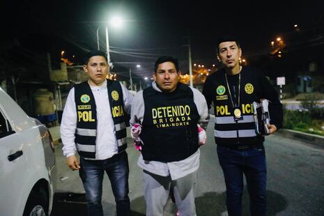 Comas: PNP captura a pareja acusada de integrar organización criminal dedicada a la extorsión