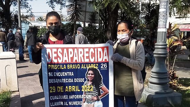 Tacna: Familia sigue buscando a Priscila Bravo a 82 días de su desaparición