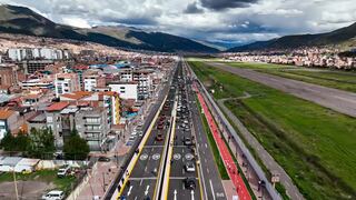 Entregan la Vía Expresa, de 6.8 kilómetros y que descongestionará el tránsito para 230 mil cusqueños