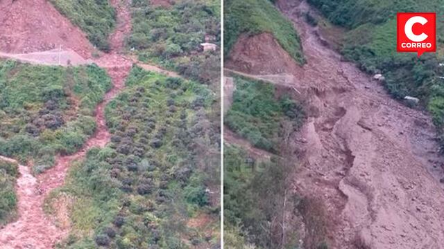 Padre y sus dos hijos se encuentran desaparecidos tras huaico, en Pariahuanca