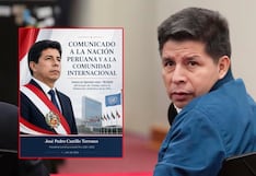 Castillo responde al informe de la ONU y exige ser liberado: “Mi encarcelamiento nunca tuvo justificación”