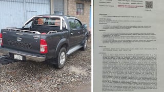 Delincuentes armados roban camioneta de la municipalidad de Tambillo en Ayacucho