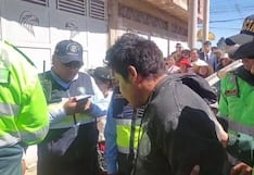 Puno: Policías salvan de inminente linchamiento a presunto delincuente acusado de robar mototaxi