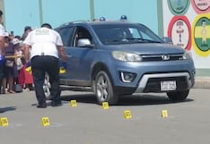 Chimbote: asesinan a balazos a hombre dentro de camioneta frente a colegio