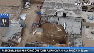 Penal Miguel Castro Castro: túnel habría sido construido sobre otro ya existente en 2018