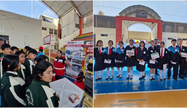 Ica: más de 200 estudiantes participaron en feria de orientación vocacional en Parcona