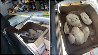Chincha: hallan carne de pollo en mal estado durante operativo en locales de Grocio Prado