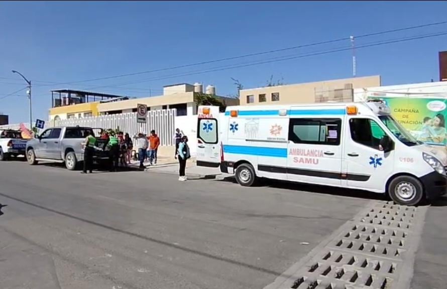 Heridos llegaron al centro de salud Ciudad de Dios, en Arequipa. Foto: GEC.