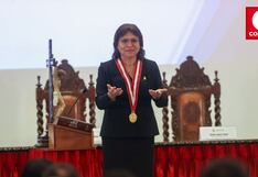 Delia Espinoza jura como nueva fiscal de la Nación