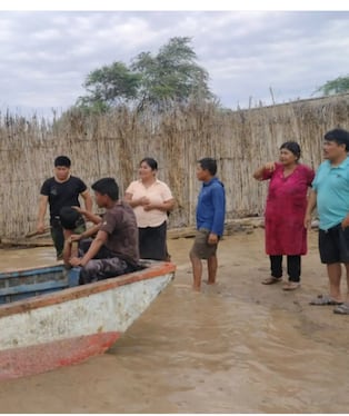 Mórrope quedó inundado por lluvias de verano de 2027.