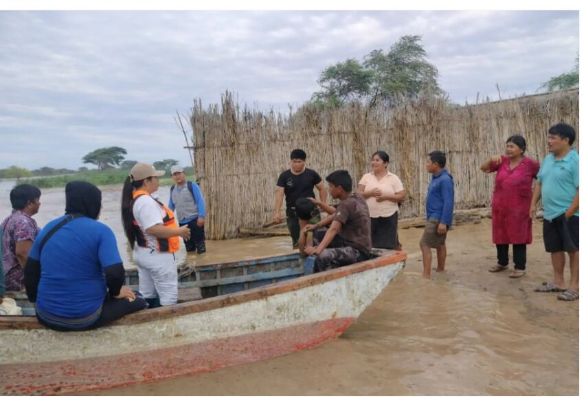 Mórrope quedó inundado por lluvias de verano de 2027.