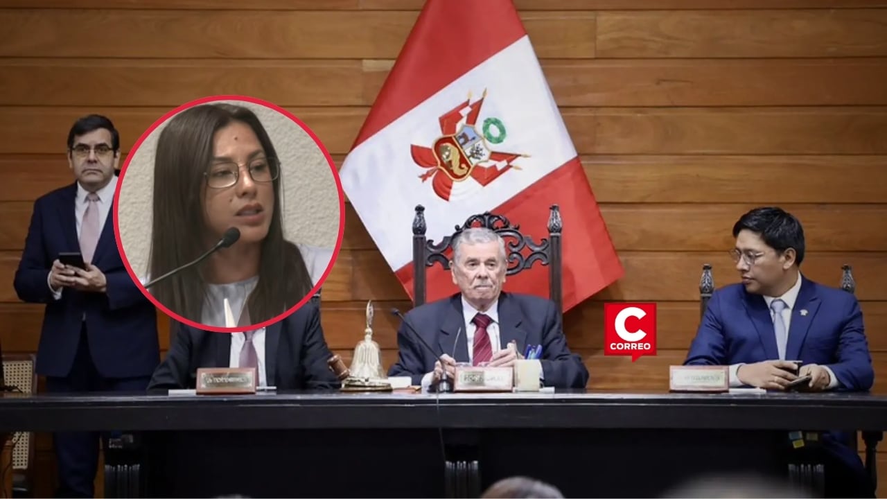 Congreso: Ana Zegarra desata enfrentamiento político por censura a José Jerí. Composición: Diario Correo.