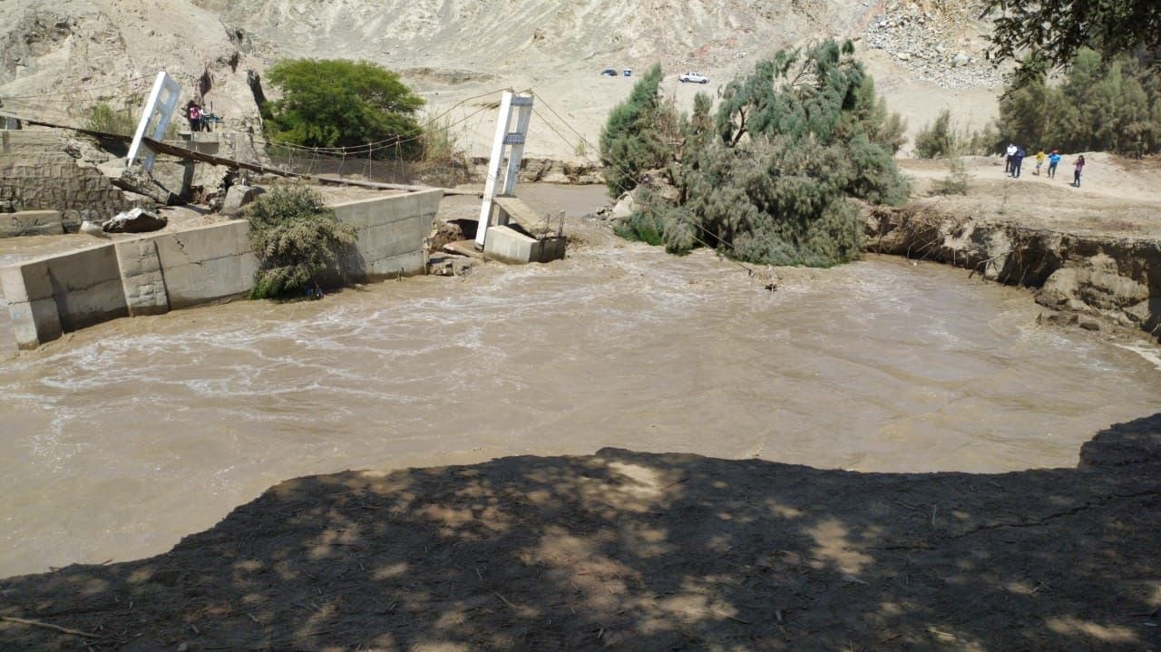 Ica: Vecinos piden construcción del puente Paraya colapsado en el 2021.